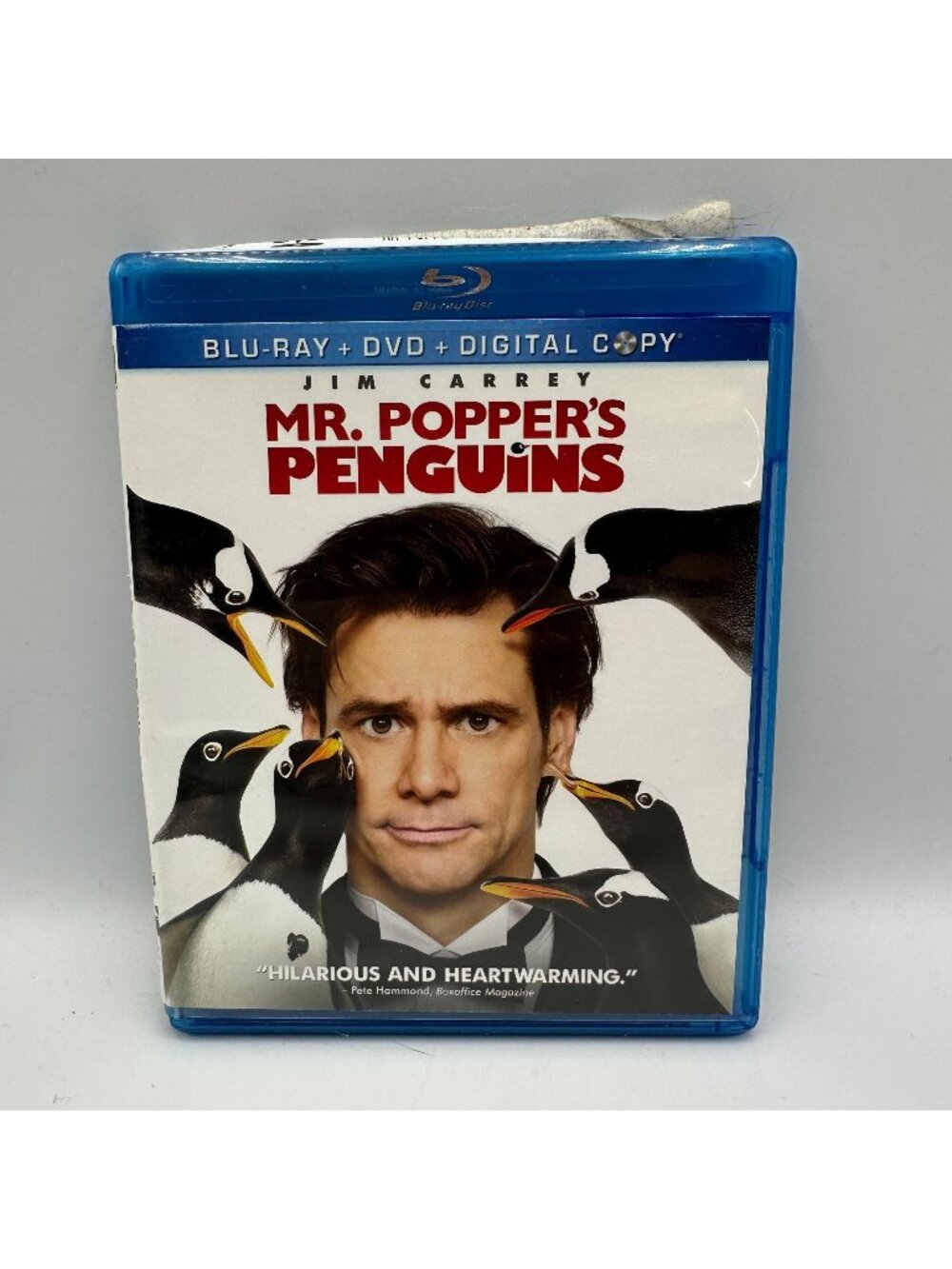 Mr Poppers Penguins Blu Ray DVD 2011 Jim Carrey 20th Century Studios